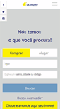 Mobile Screenshot of leandroimoveis.com.br